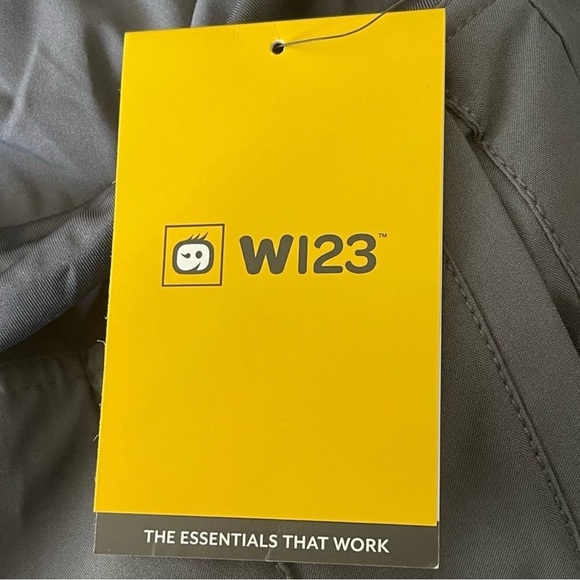 Medical Scrubs (Top & Bottoms) WonderWink W123 | in Gray | Women's XL | NWT - Picture 9 of 10